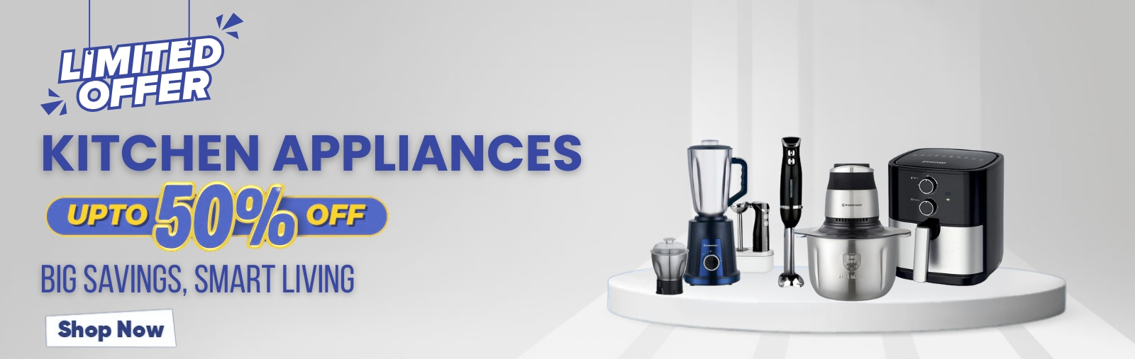 Kitchen Appliances Banner