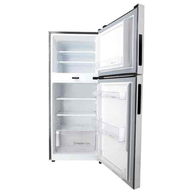 Dawlance REF 9149WB CHROME PRO HAIRLINE SILVER Double Door Refrigerator (2)