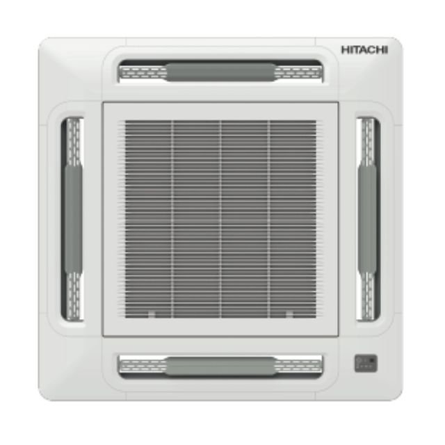 Hitachi Ceiling Cassette Air Conditioner RCI-1.5UNZ1NH / RAS-1.5UNZGNH1 1 Ton (Heat & Cool)